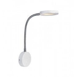 FLEX Kinkiet 1L LED biały/chrom