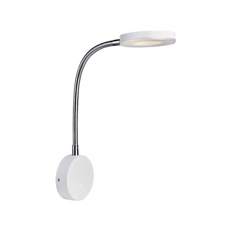 FLEX Kinkiet 1L LED biały chrom Markslojd
