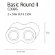BASIC ROUND II WH oprawa halogenowa MAXLight