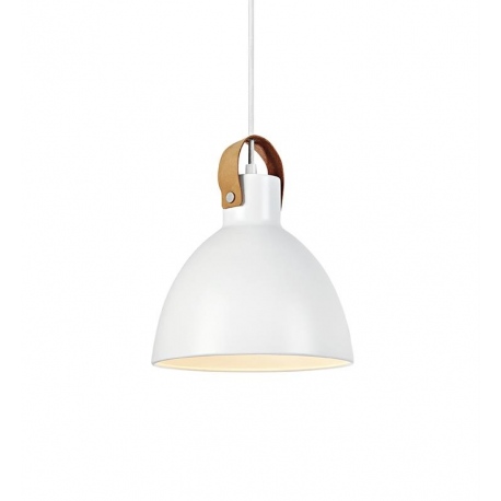 EAGLE Wisząca 1L 22cm biała lampa skandynawska Markslojd