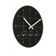 Big city zegar ścienny czarny szklany ? 43 cm NeXtime
