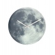 Blue Moon zegar ścienny szarym szklany ? 30 cm holenderski NeXtime