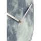 Blue Moon zegar ścienny szarym szklany ? 30 cm holenderski NeXtime