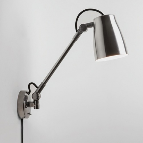 Atelier Grande kinkiet aluminium polerowane IP20 Astro