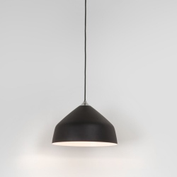 Ginestra 30cm lampa wisząca czarny IP20