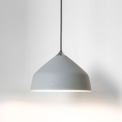 Ginestra 30cm lampa wisząca jasne szare IP20