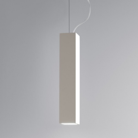 Osca 40cm kwadrat lampa wisząca biały IP20 Astro
