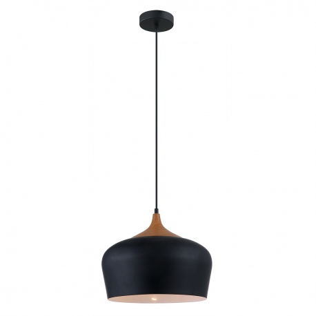 Britta 35cm żyrandol czarny Italux