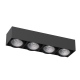 TITO C5 poczwórna oprawa natynkowa prostokątna ruchoma max. 4x13W LED ES111 Cleoni