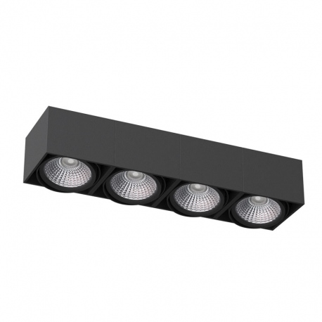 TITO C5 poczwórna oprawa natynkowa prostokątna ruchoma max. 4x13W LED ES111 Cleoni