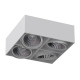 TITO C6 poczwórna oprawa natynkowa kwadratowa ruchoma max. 4x13W LED ES111 Cleoni