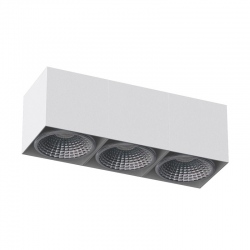 TITO D4 potrójna oprawa natynkowa prostokątna max. 3x13W LED ES111