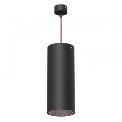 TITO R1 wisząca lampa tuba z reflektorem LED ES111 (klosz 12x30cm)