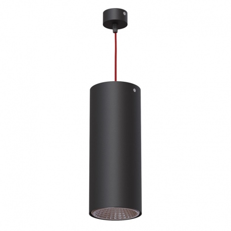 TITO R1 wisząca lampa tuba z reflektorem LED ES111 (klosz 12x30cm) Cleoni
