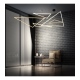 Origami lampa wisząca trójkątna LED 74,5cm lub 104,5cm Ramko