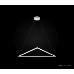 Origami lampa wisząca trójkątna LED 74,5cm lub 104,5cm