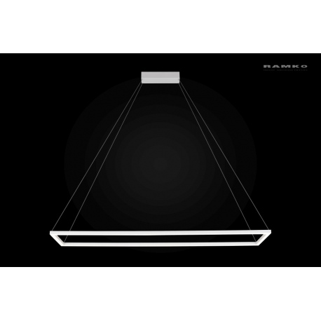 Edo lampa wisząca prostokątna LED 96 cm x 26,5 cm lub 120 cm x 20,5 cm Ramko