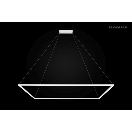 Akira lampa wisząca kwadratowa LED 84,5cm lub 108cm Ramko
