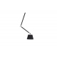 Zyta M czarna chrom lampa wisząca czarny abażur 20-36cm Azzardo