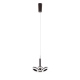 Metis żyrandol brązowy LED 22cm Italux