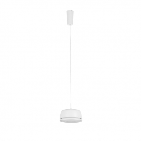 Miranda lampa wisząca biała LED 20cm Italux