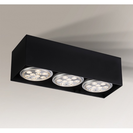 Yatomi 1212 oprawa natynkowa potrójna Gu10 Led ES111 Shilo