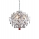 HIDDEN GEM lampa wisząca na 3 żarówki chrom przezroczysty Dymny Markslojd