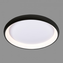 Alessia czarny plafon LED 41cm