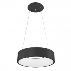 Chiara czarny żyrandol LED 45cm