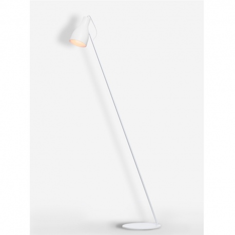 Lotta lampa podłogowa czarna, biała, miedziana Ramko