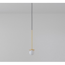 Cotton minimalistyczna lampa wisząca z kloszem 10cm różne kolory