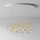Cotton minimalistyczna lampa wisząca z kloszem 10cm różne kolory Cleoni