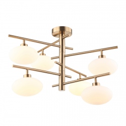 Fiorenzo lampa sufitowa złota 60cm