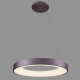 Giulia kawowa lampa wisząca obręcz 48cm LED Italux