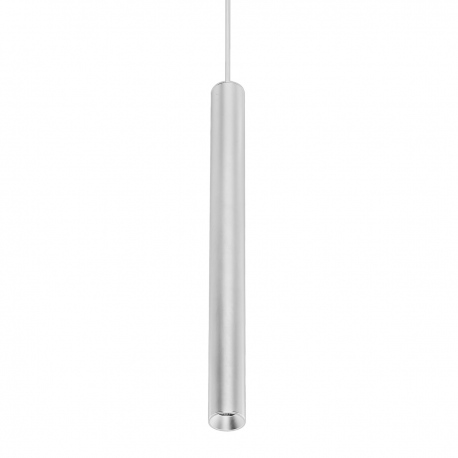 Kilian biała lampa wisząca rurka LED 3W wys 35cm Italux