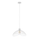 Lampa wisząca druciana biała 40cm jak spódnica Italux