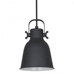 Lavare czarna lampa wisząca 16cm
