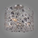 Nardo plafon chrom kryształowy 35cm Italux
