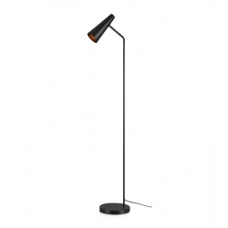 PEAK lampa Podłogowa Czarna