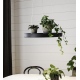 PLATE lampa Wisząca Czarna LED Markslojd
