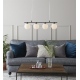 QUATTRO lampa Wisząca z czterema kloszami Czarna Markslojd