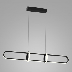 Cerrila lampa wiszaca LED czarna podłużna 90cm