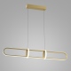 Cerrila lampa wiszaca LED złota podłużna 90cm Italux
