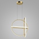 Cerrila lampa wisząca LED złota geometryczna Italux