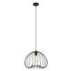 Meddi lampa wisząca czarna druciana 38cm Italux