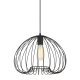 Meddi lampa wisząca czarna druciana 38cm Italux