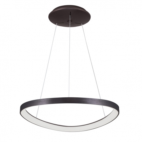 Morfi lampa wisząca kawowa 65cm LED Italux