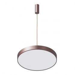 Orbital lampa wisząca kawowy LED 40cm