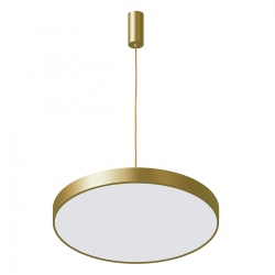 Orbital lampa wisząca złoty LED 60cm