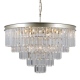 Verdes lampa wisząca kryształowa 67cm złota szampańska Italux